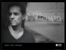 Tablet Screenshot of cyrilachard.com